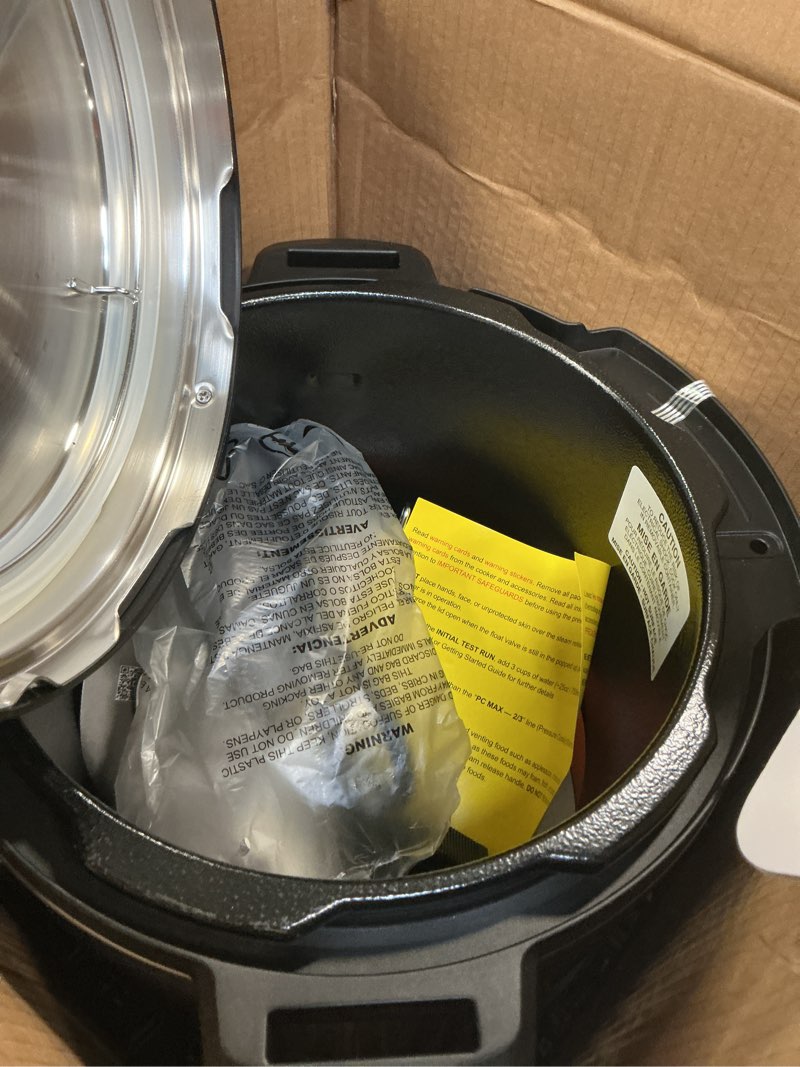 Condition photo showing Good Condition for Instant Pot  6-Quart Duo Electric Pressure Cooker  7-in-1 Yogurt Maker  Food Steamer  Slow Cooker  Rice Cooker and More