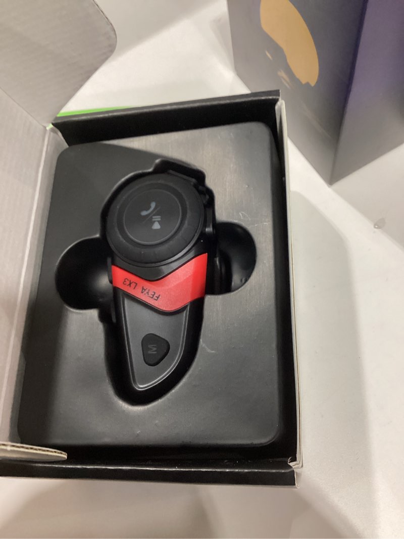 Condition photo showing Good Condition for FEYA Motorcycle Helmet Speakers Super Long Battery Life Helmet Headset with Hi-Fi Sound Quality Dual Noise Reduction IPX6 Automatic Answer/Call Music Control/AI Voice/Soft & Hard Mic 1 Pack LX3