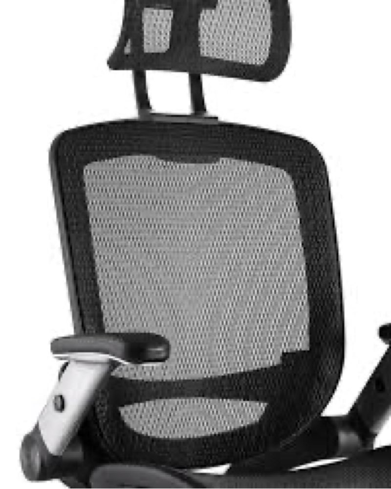 gabrylly ergonomic office chair, high back home desk chair with headrest, flip-up arms, 90-120° tilt