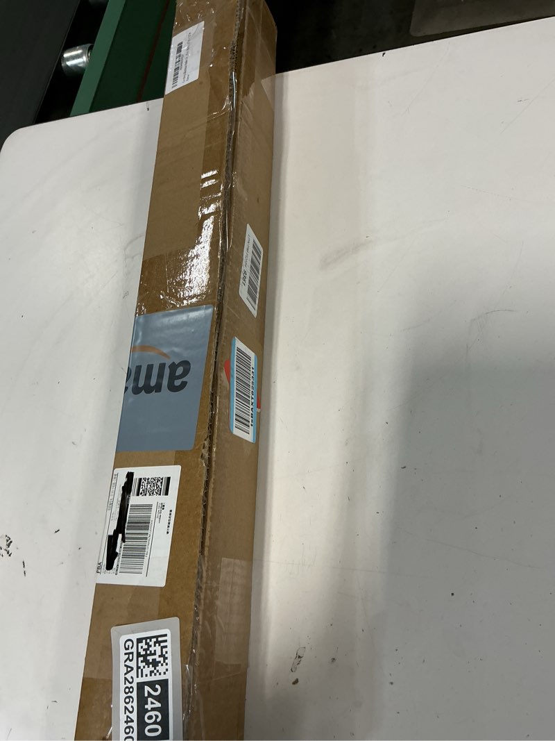 Condition photo showing Good Condition for Cordless Blackout Roller Shades for Windows & Doors (Black, 20" W x 72" H) Free-Stop Shades with Valance, UV Protection, Thermal Insulated Window Blinds for Home, Bedroom, Office Drill Cordless-black 20"W x 72"H