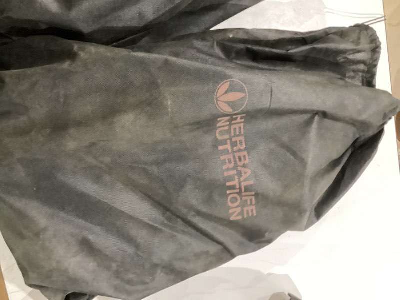 Condition photo showing Good Condition for new herbalife nutrition cognac grain leather weekender duffle bag 21x11x10”