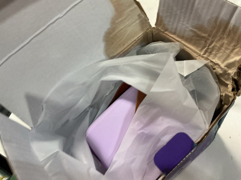 Condition photo showing Good Condition for mini karaoke machine toys gifts,kids portable mp3 player with 2 wireless microphone and led,christmas birthday gifts for girls boys 3 4 5 6 7 8+ year old (purple)