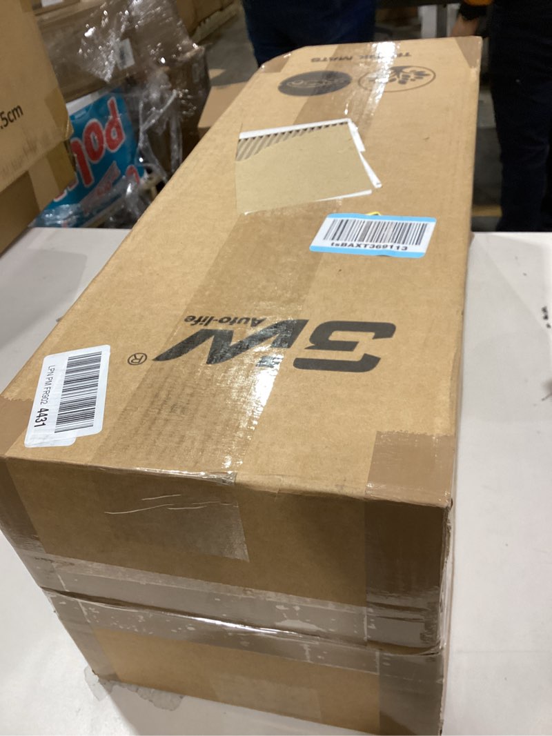 3w cargo mat custom fit for 2021-2026 toyota sienna, tpe trunk mat for sienna 7 seat & 8 seat car ac