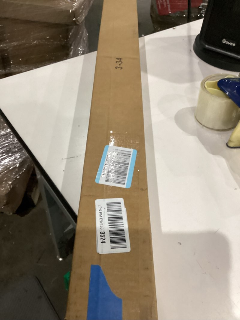 Condition photo showing As Is for AOSKY Cordless Zebra Blinds for Windows Pull Down Roller Window Shades Dual Layer Light Filtering Privacy for Day and Night, Free-Stop Door Shades for Home Easy to Install Linen Cream 34" W X 72" H 34"W x 72"H Linen Cream