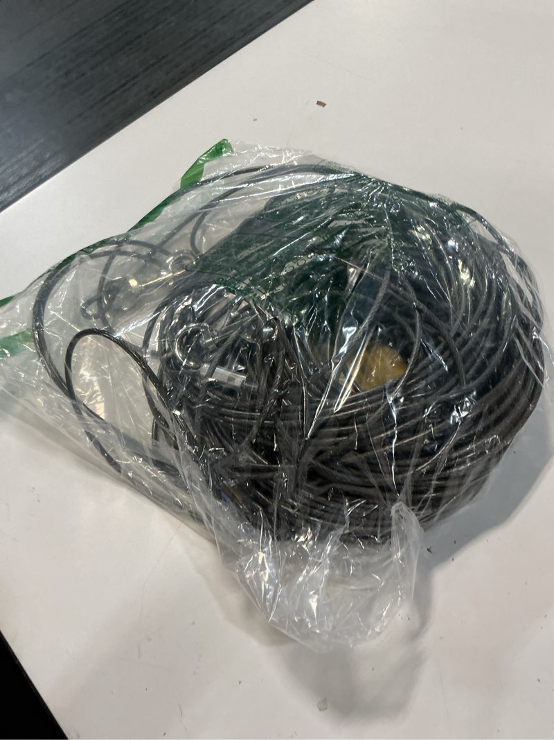 Condition photo showing Good Condition for tie out cable for dogs,10/20/30/50/100ft dog leads for yard chew proof,heavy duty tie out cable for large dogs up to 125lbs,dog runner tether (green, 125ibs 150ft) 125ibs 150ft green