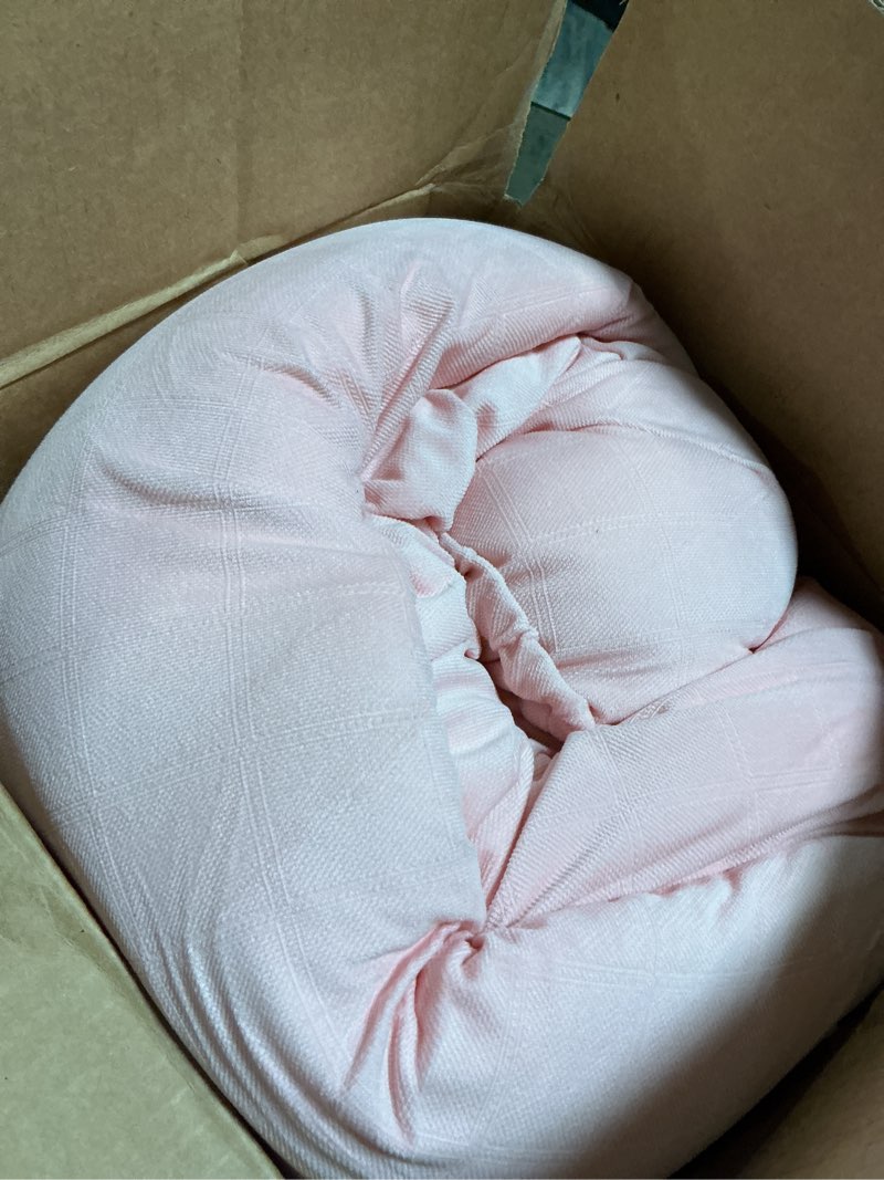 Condition photo showing As Is for infant support cushion, adjustable baby support pad for newborn, breathable & soft infant cushion,tu