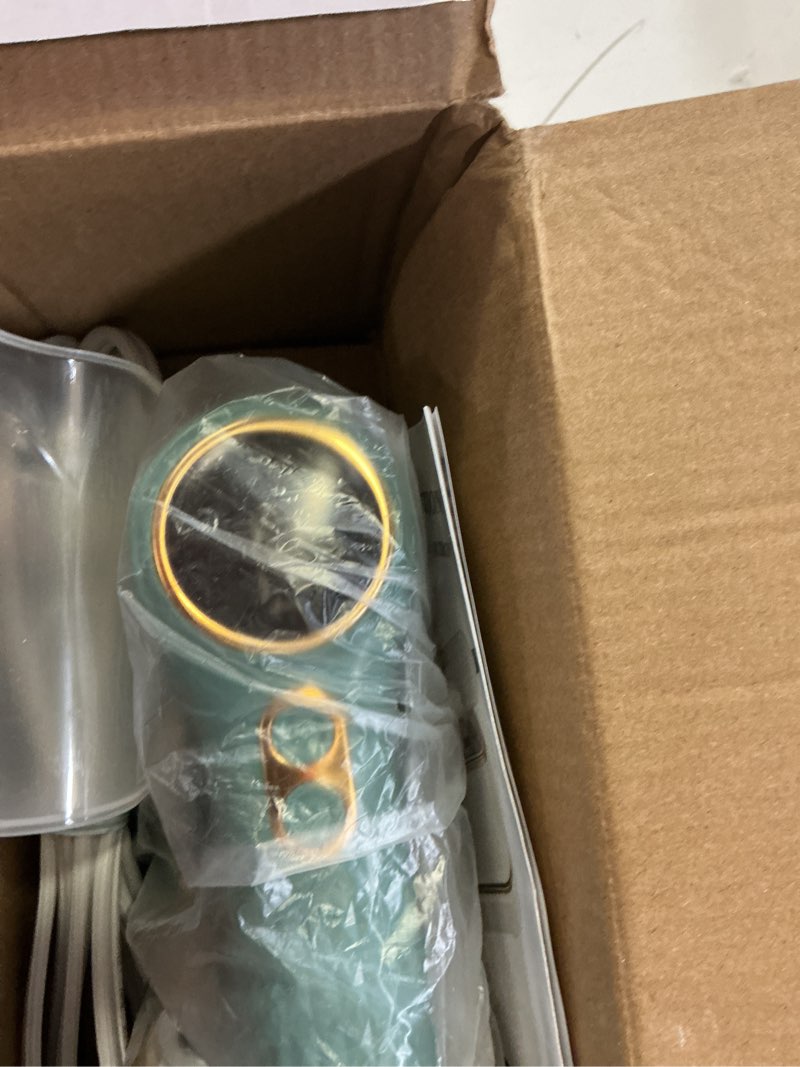 Condition photo showing Good Condition for portable travel steamer, 1200w handheld fabric steamer for clothes, 4modes with lcd display, powerful wrinkle remover for home travel, 150ml water tank 10s fast heat-up, 180°swivel handle, dark green
