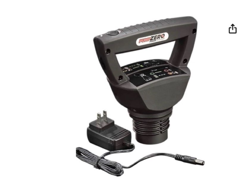 | garden sprayer pump | pump head and charger only | lawn and garden | 24 gallons per charge