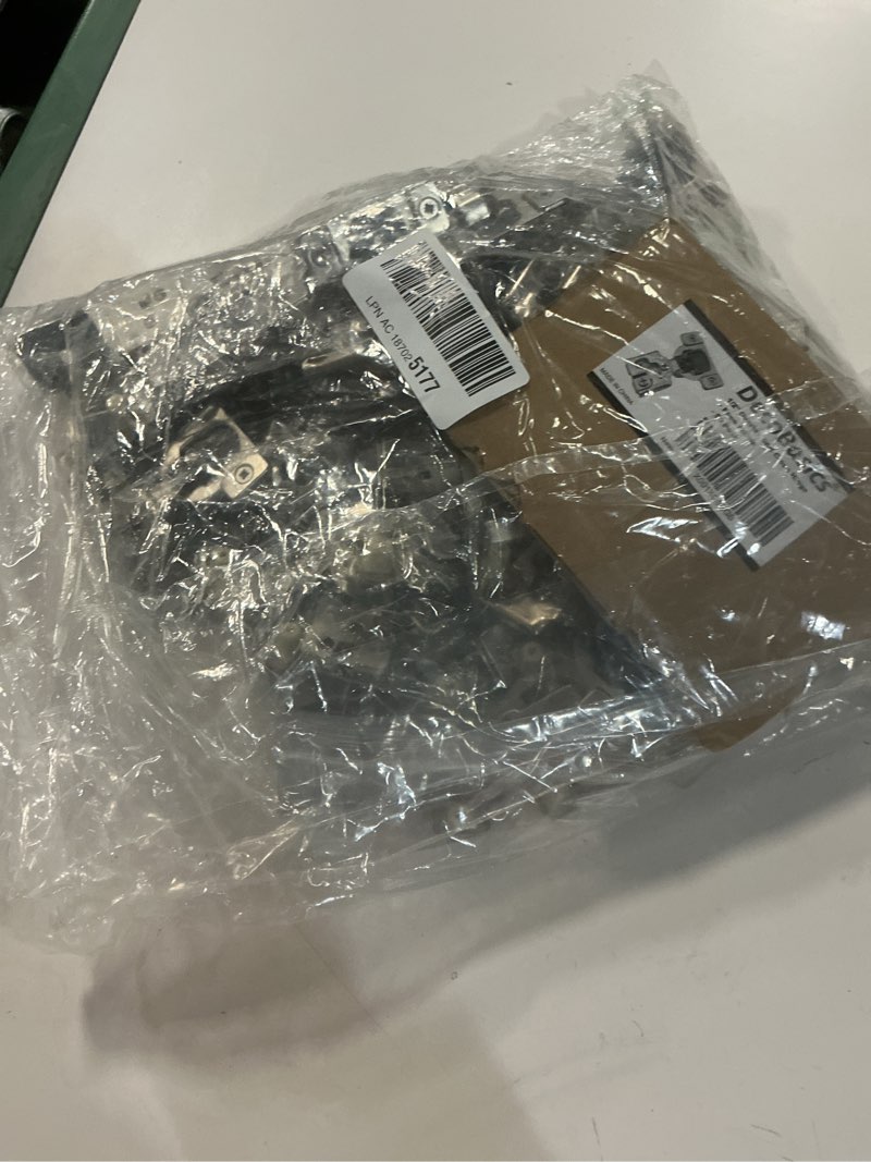 Condition photo showing As Is for Decobasics 50 Pack Soft Close Cabinet Hinges – 1/2" Overlay for Kitchen Cabinet Doors, Slow Self-Closing Concealed Hidden Hinges for Face Frame –Stainless Steel, 3-Way Adjustable & Quiet Close Damper 1/2 in. Overlay 50