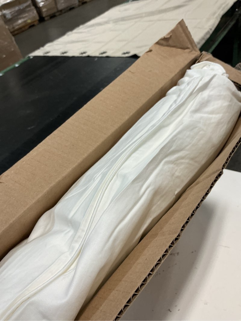 Condition photo showing As Is for premium down alternative pillow, standard, soft/medium