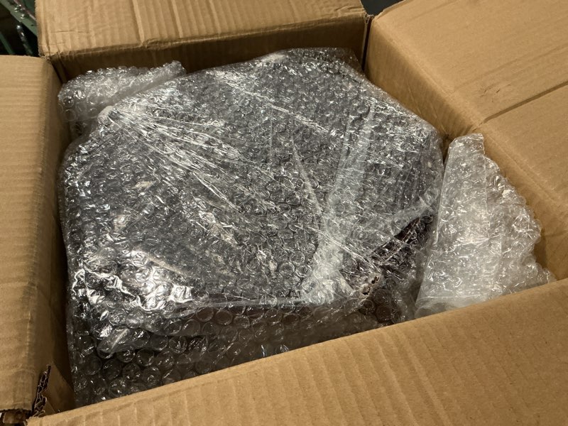 Condition photo showing Good Condition for Geetery 2 Pcs 4 to 12 in Wooden Plant Stands Indoor Chinese Oriental Plant Stand for Vase Fishbowl Flower Pot Lamp Redwood Base Vintage Display Rack Decor(12 Inch) 2 12 Inch