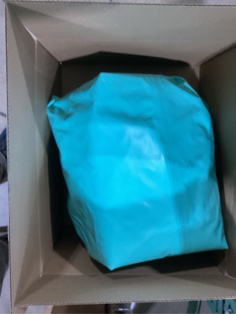 Condition photo showing Good Condition for Air Roller Gymnastics Barrel, Inflatable Gymnastics Air Roller Inflatable Air Gymnastics Mat with Electric Pump for Yoga Cheerleading Training Home Outdoor Use Air Roller-Light Green Mat: None | Roller: 47.24in x 29.5in