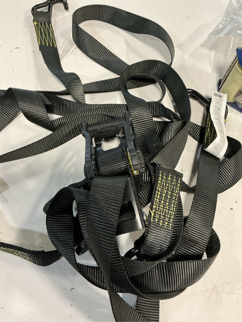 Condition photo showing Good Condition for ratchet strap with s-hook 5000-lb break strength 2 -pack