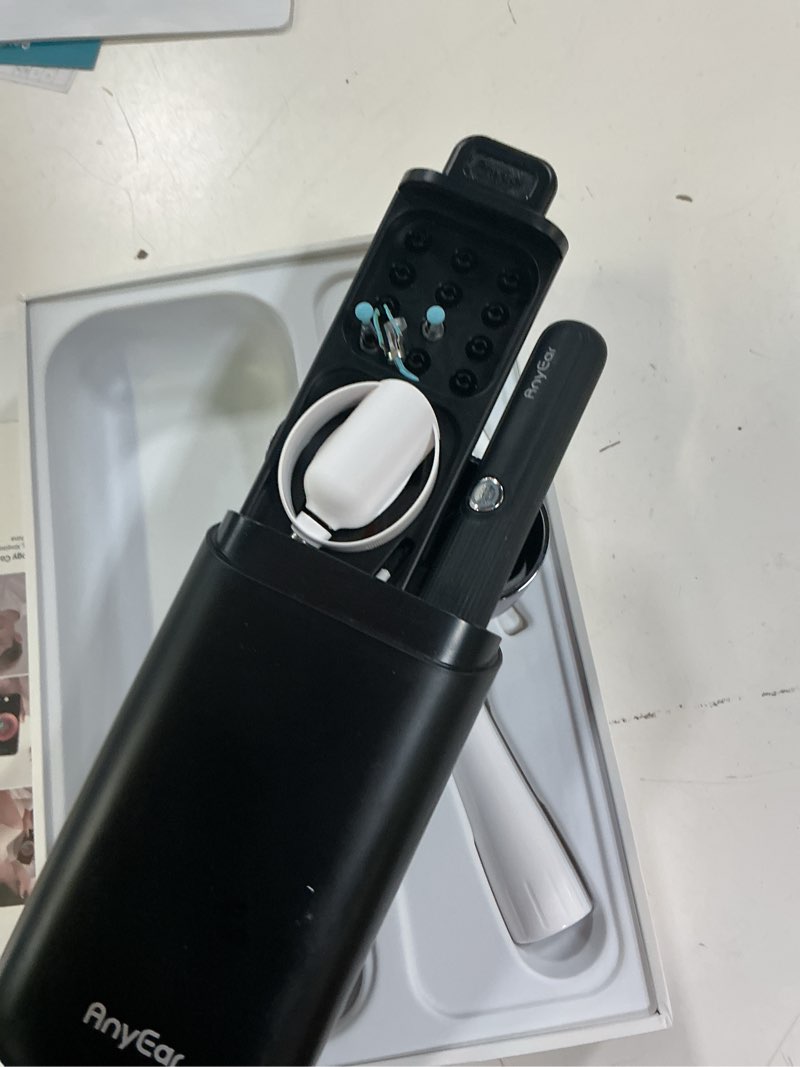Condition photo showing As Is for anyear flexible ear wax removal tool camera, wireless ear cleaner with 10mp hd otoscope, painless tw