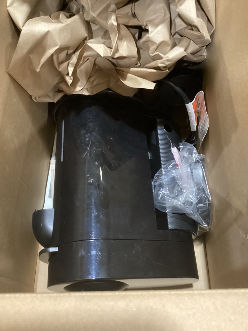 Condition photo showing As Is for Nespresso Vertuo Plus Coffee and Espresso Maker By De'Longhi, Ink Black Machine Only Ink Black