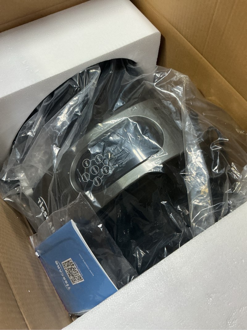 Condition photo showing Good Condition for TISSCARE Shiatsu Foot Massager with Heat: FSA HSA Eligible Foot Massager for Neuropathy, Plantar Fasciitis and Pain Relief-Massage Feet/Leg/Calf/Ankle at Home/Office, Gifts for Women and Men(Gray)