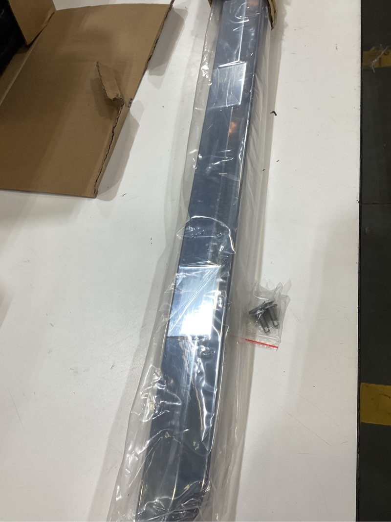 Condition photo showing Good Condition for rear bumper chrome molding trim cover for nissan pathfinder 2013-2016 oe replacement 850723ka0a ni1144104