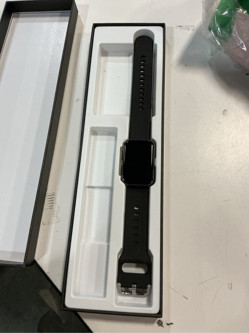 Condition photo showing Good Condition for MorePro Health Fitness Tracker with Blood oxy-gen Monitor and 24/7 Heart Rate and Blood Pressure, Sleep Monitor, 120+ Sport Modes Waterproof Fitness Watch for Women Men Android iOS, Black