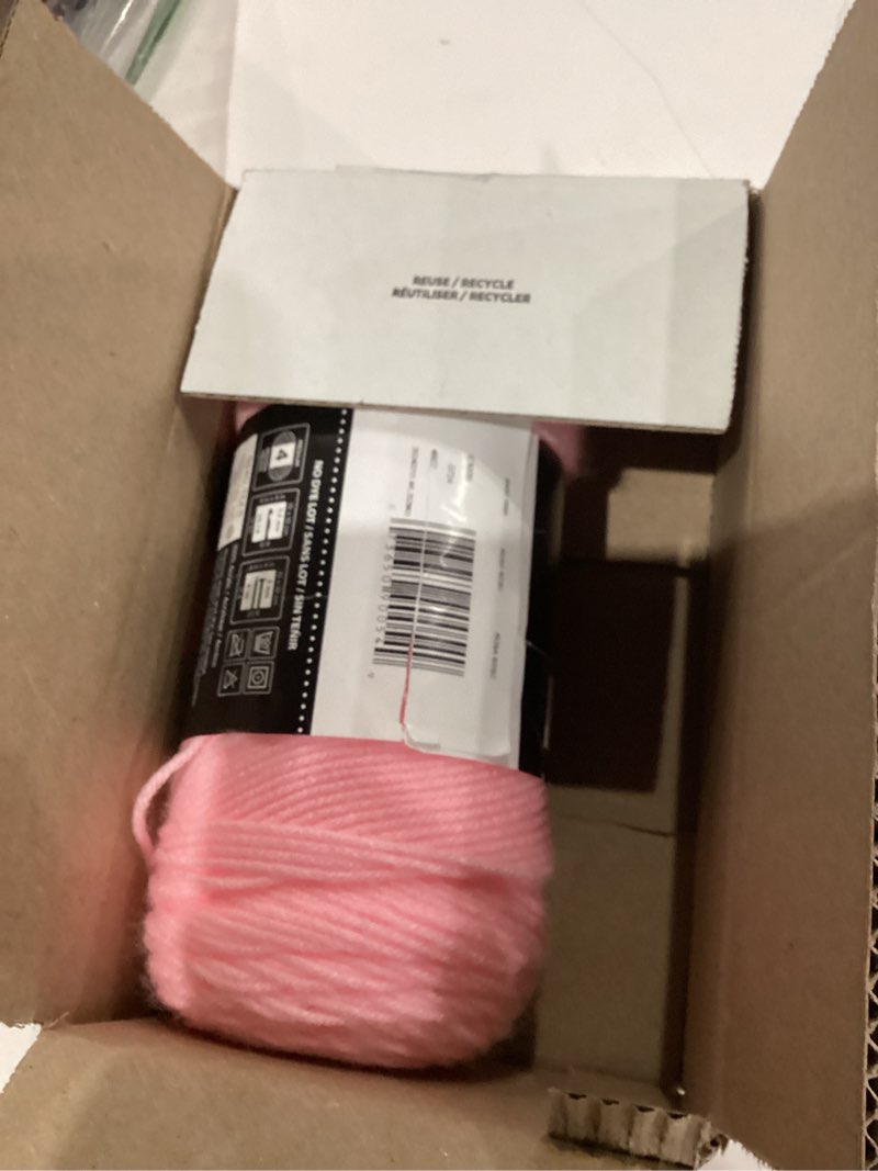 Condition photo showing Good Condition for RED HEART Super Saver Yarn, Baby Pink Baby Pink 1 Pack