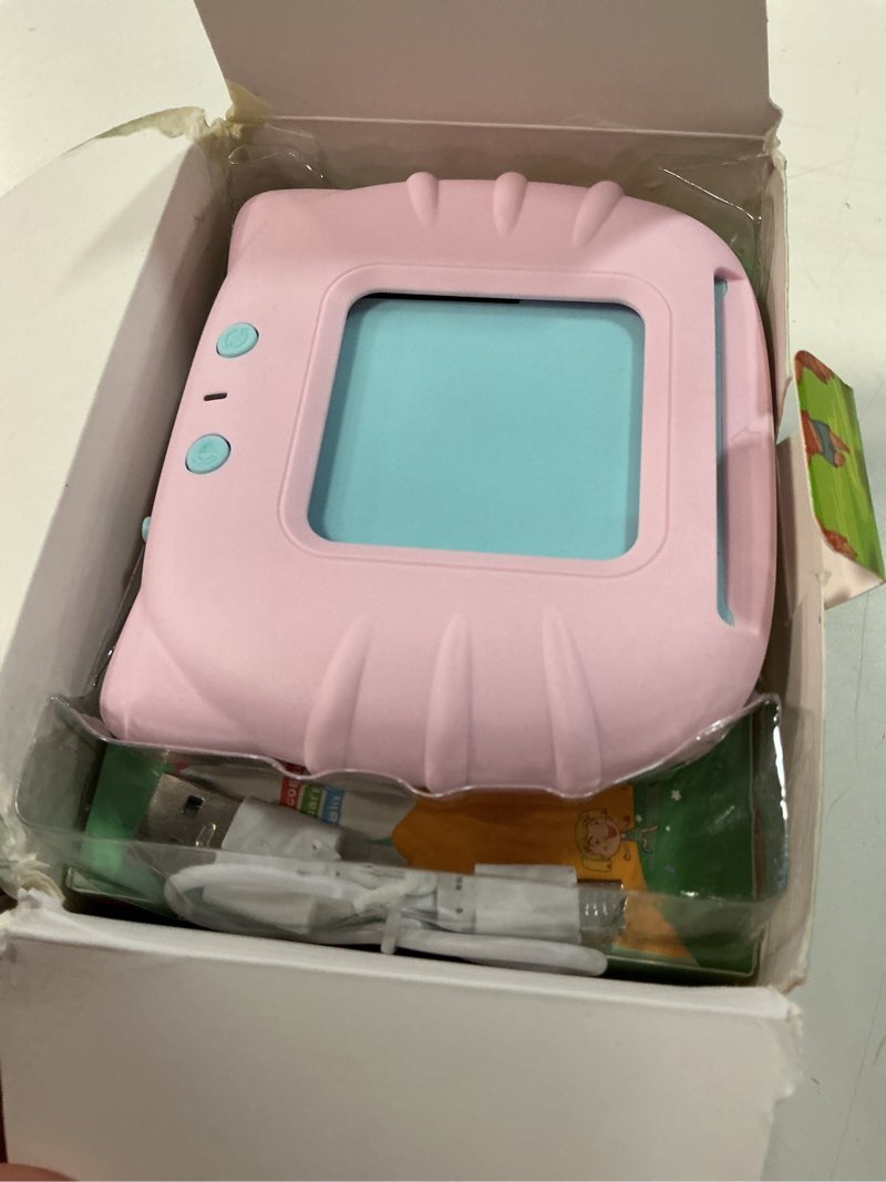 Condition photo showing As Is for lapare audible flash cards toys for toddlers 2 3 4 5 6, learn abc letters, numbers 0-100,phrases,objects, adjectives, and more dolch sight words, 280 cards with 560 words/phrases (pink) 560 sight words english + 4 songs?numbers 0-100? pink