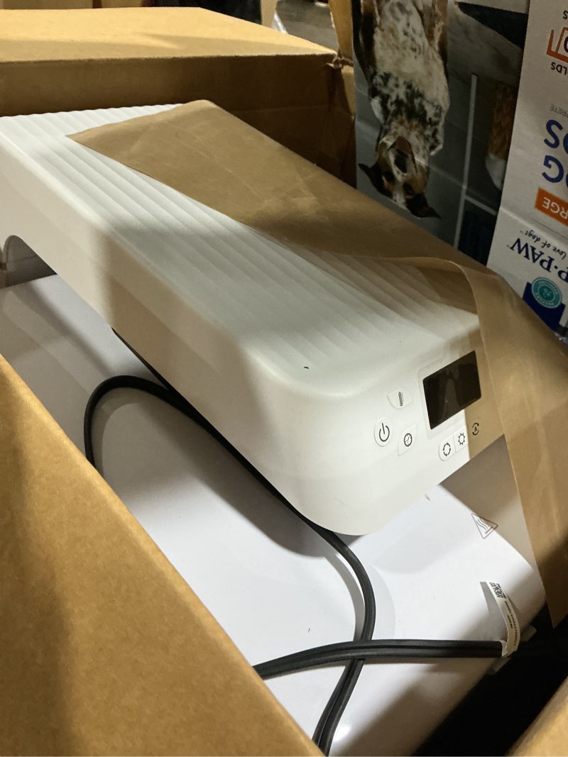 Condition photo showing As Is for HTVRONT Auto Heat Press Machine for T Shirts - 15x15 Smart T Shirt Press Machine with Auto Release - Professional Heat Press for Sublimation, Vinyl, Heat Transfer Projects white