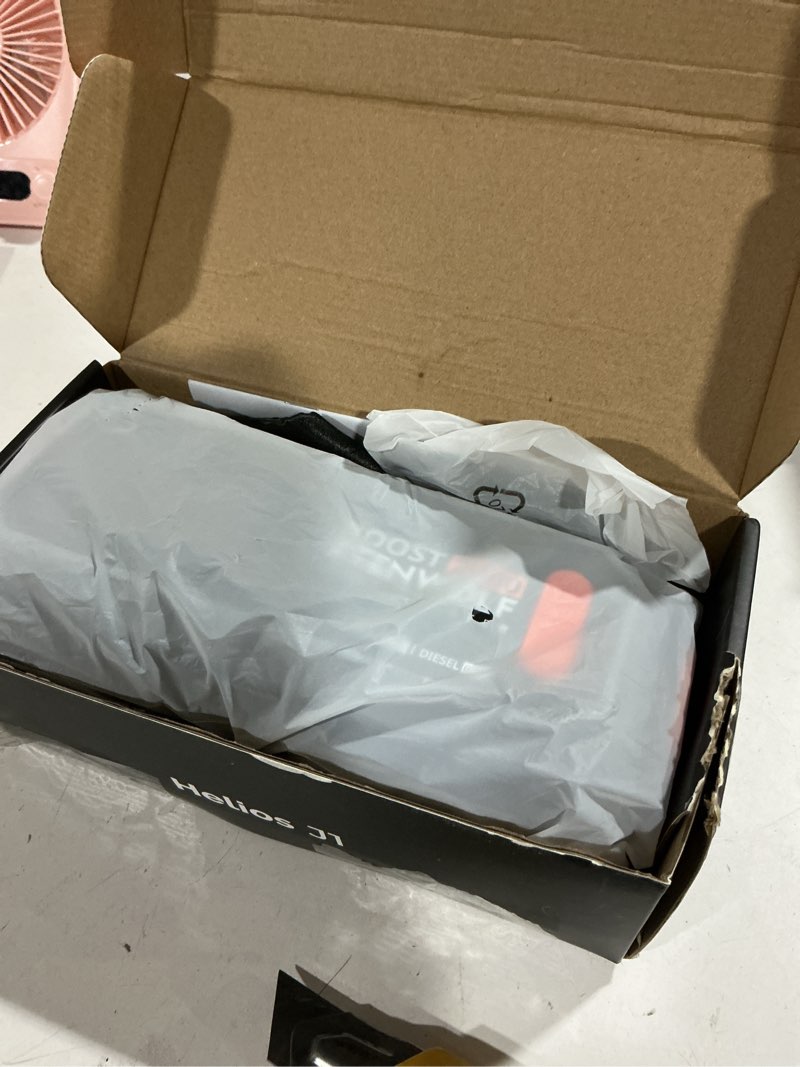 Condition photo showing As Is for car battery jump starter portable, 2000a peak jump box- 12v car jump starter for up to 8.0l gas and 6.5l diesel engines, usb-c portable battery jumper with jumper cable, power bank, led light