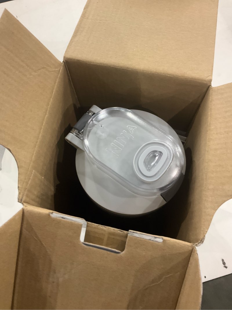 Condition photo showing As Is for Ninja Blast Max, Portable Blender + Twist & Go, Personal Smoothie, Blend, Ice Crush, 3 Programs, Cordless, 22 oz removable Vessel, Dishwasher Safe, Leakproof, Silver, BC251SL