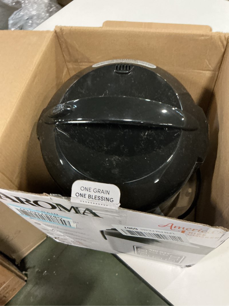 Condition photo showing Good Condition for AROMA Digital Rice Cooker, 4-Cup (Uncooked) / 8-Cup (Cooked), Steamer, Grain Cooker, Multicooker, 2 