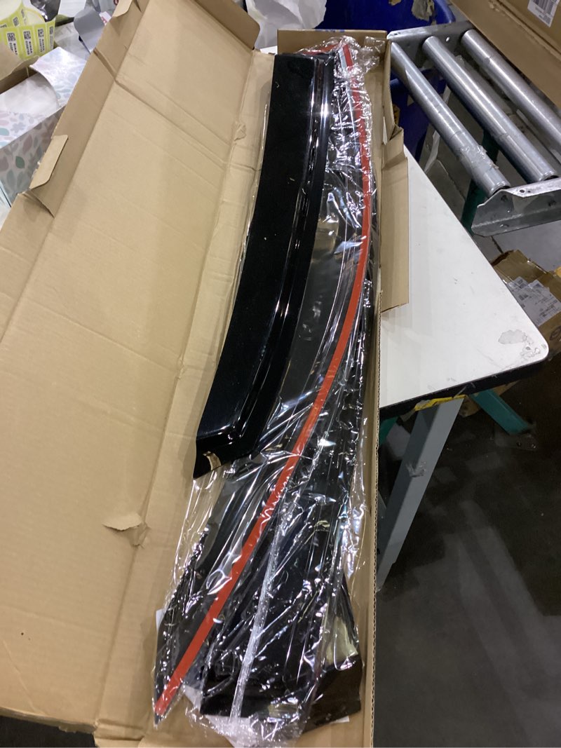 Condition photo showing New/Like New for Window Visors Rain Guards Shield for 2016-2021 Honda Civic Hatchback, Out-Channel Window Vent Wind Deflectors Visors Shades for 16-21 Civic (Not for Sedan