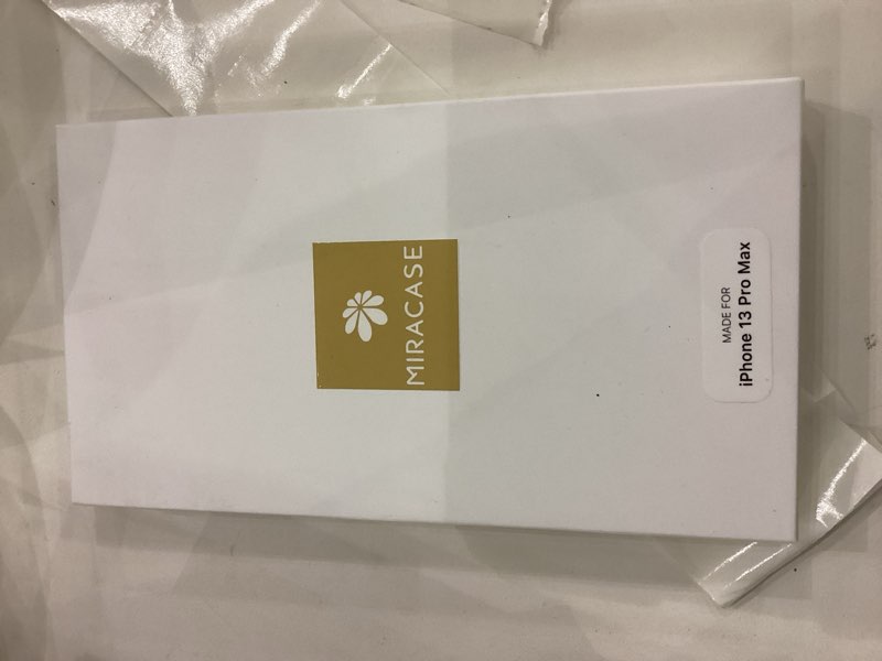 Condition photo showing New/Like New for Miracase Magnetic Series for iPhone 13 Pro Max Case [Compatible with MagSafe] [with 2X Screen Protectors] Military-Grade Protection, Anti-Fingerprint, Phone Case for iPhone 13 Pro Max, Dark Green iPhone 13 Pro Max Dark Green