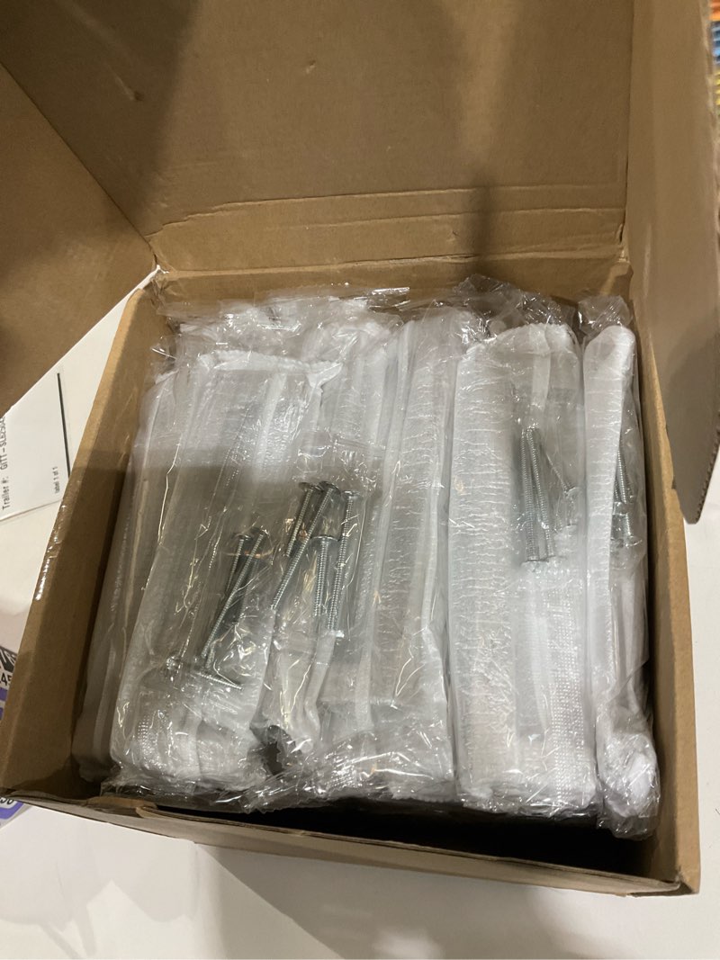 Condition photo showing Good Condition for homdiy 5in Cabinet Pulls Brushed Nickel Cabinet Handles LSJ12SN Brushed Nickel Cabinet Hardware Kitchen Handles for Cabinets (50 Pack)