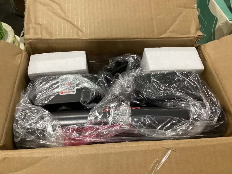 Condition photo showing New/Like New for Sunny Health & Fitness Mini Stepper for Exercise at Home, Stair Step Workout Machine with Resistance Band and Over 300lb Weight Capacity, Optional Twist Motion and Free SunnyFit App Connection Smart