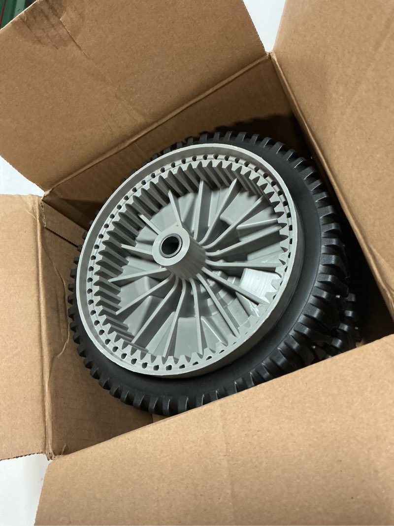 Condition photo showing Good Condition for cheemuii 193912x460 lawn mower wheel 2 pcs 8" push mower front drive wheels replace for hu sqvarna ayp 581009202 193912x460 replace for craftsman 917376161 8inch 193912x460