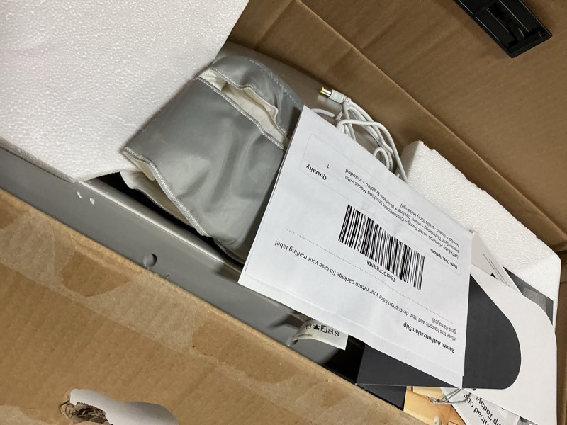 Condition photo showing As Is for UPPAbaby Mamaroo Smart Swing – Customizable Soothing Modes with MotionSync Technology – Infant Recline + Bluetooth Enabled – Included Newborn Insert – Stella (Grey Mélange)