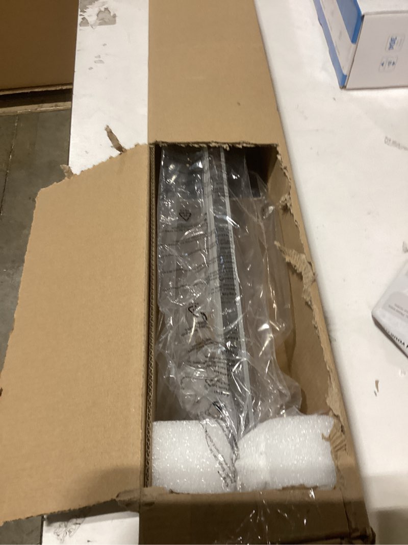 Condition photo showing Good Condition for LED Modern Bathroom Vanity Light Fixtures 24W Dimmable 5CCT LED Vanity Light Bar Over Mirror Matte Black Wall Light for Bathroom 31.5 inch Long Chrome-5 Color Temperature 31.5 Inch