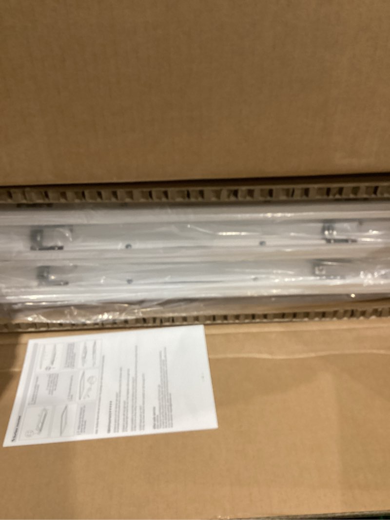 Condition photo showing As Is for AIKVSXER 6 Pack 2x2 LED Flat Panel Light - Selectable 5 CCT 3000K-6500K & 5 Wattage 30-50W 5500Lm 0-10V Dimmable 2x2 led Drop Ceiling Lights 120-277V for Commercial and Home 2x2-6p