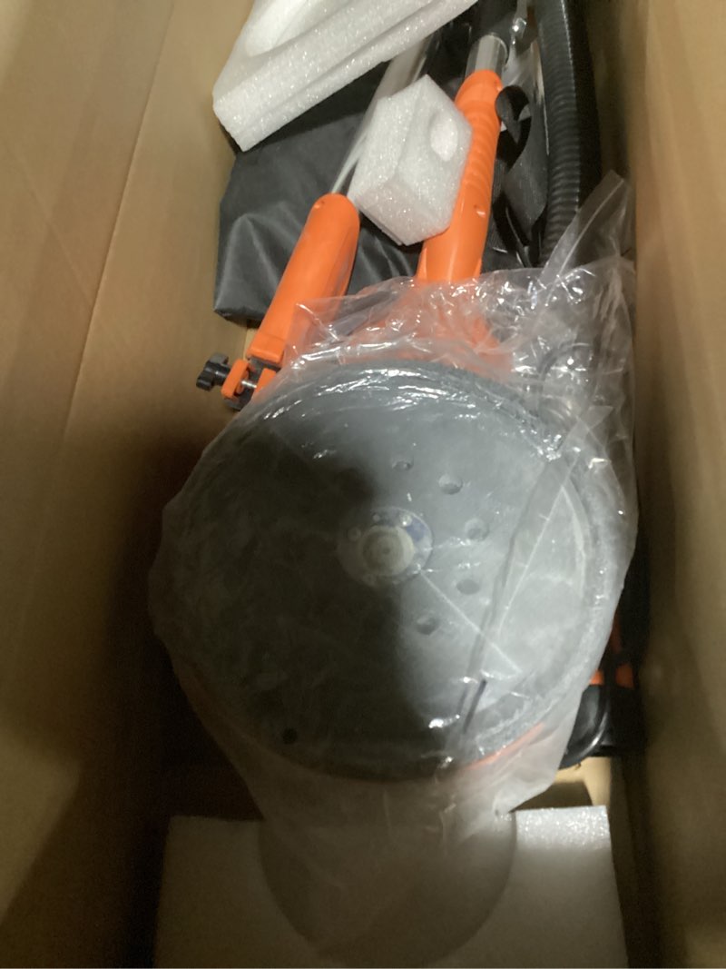 (similar to) drywall sander with vacuum dust collector, 1050w 7.33a popcorn ceiling removal tool, led light, 5 variable speed 1000-2100rpm, foldable & extendable handle, 12 sanding discs