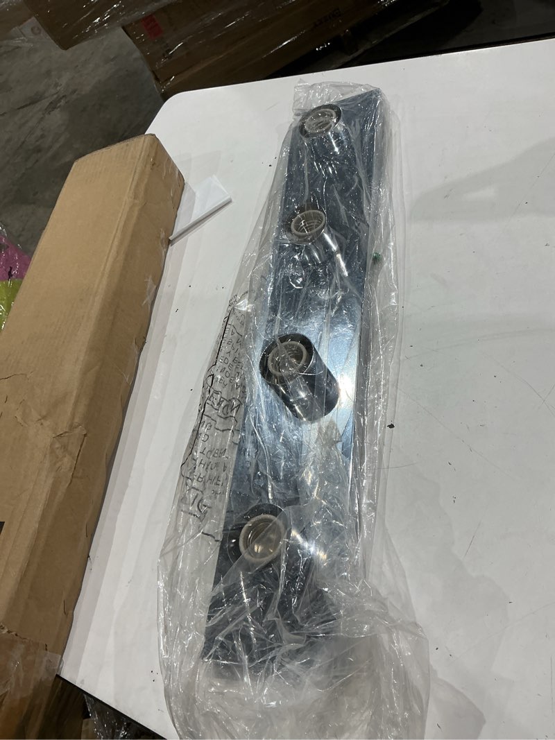 Condition photo showing Good Condition for kichler 624ch four light linear bath,chrome 24" chrome