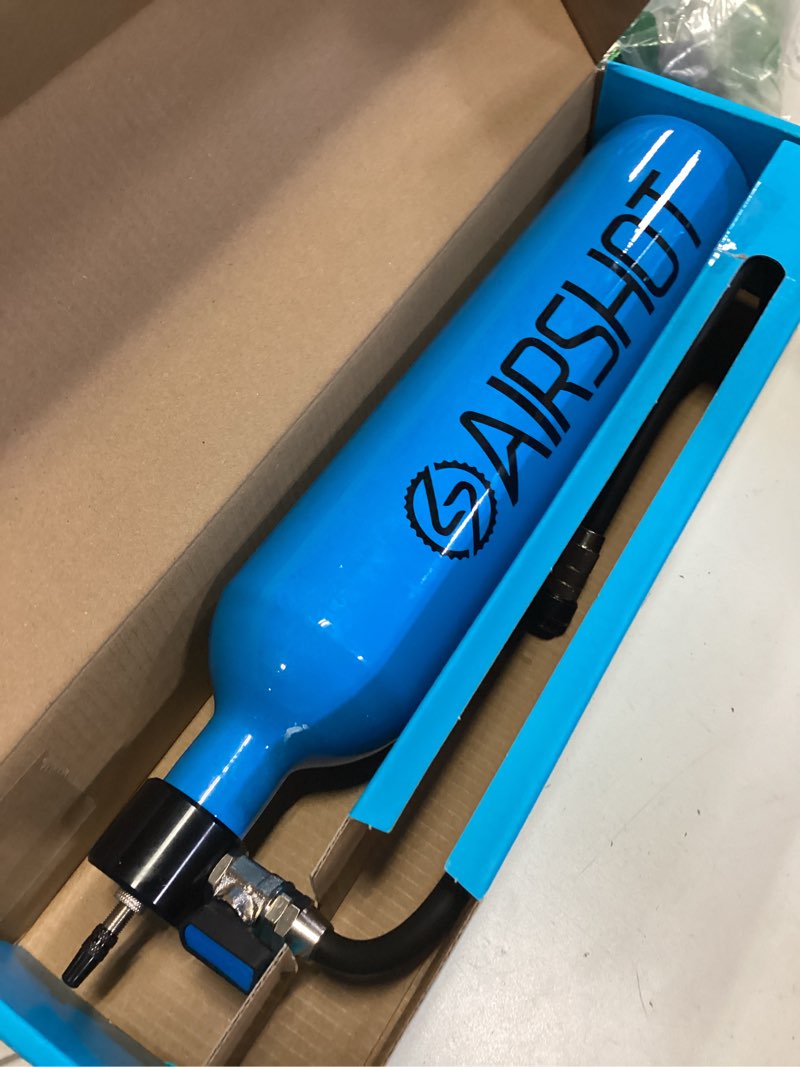 Condition photo showing Good Condition for tubeless tire inflator 1.15l blue single