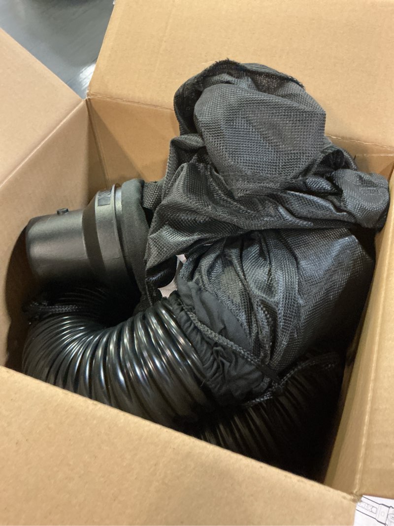 Condition photo showing As Is for WORX 12 Amp Trivac 3-in-1 Electric Leaf Blower/Mulcher/Yard Vacuum - WG512