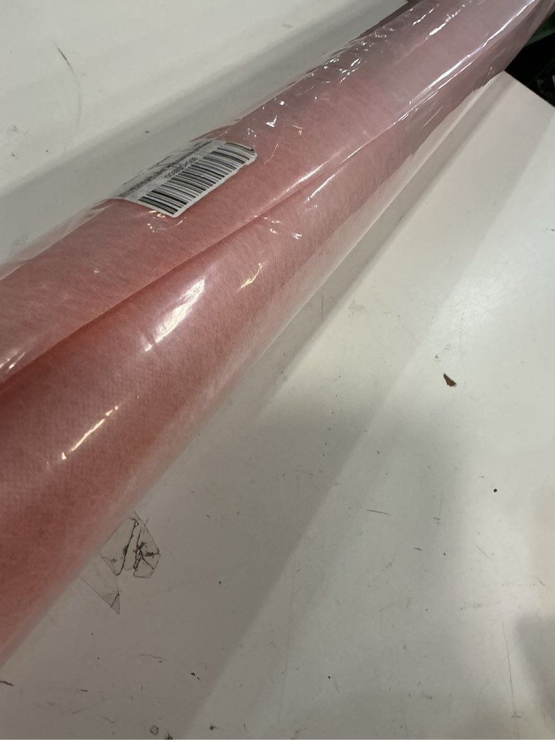 Condition photo showing Good Condition for Waterproof Membrane for Shower 3.8 ft x 29 ft / 108 Square Feet Waterproofing Shower Membrane 10mil Thickness Waterproof for Sauna Bathroom Walls Tile Underlayment 108 sqft Polyethylene Fabric Roll Pale Pink-108 QS FT