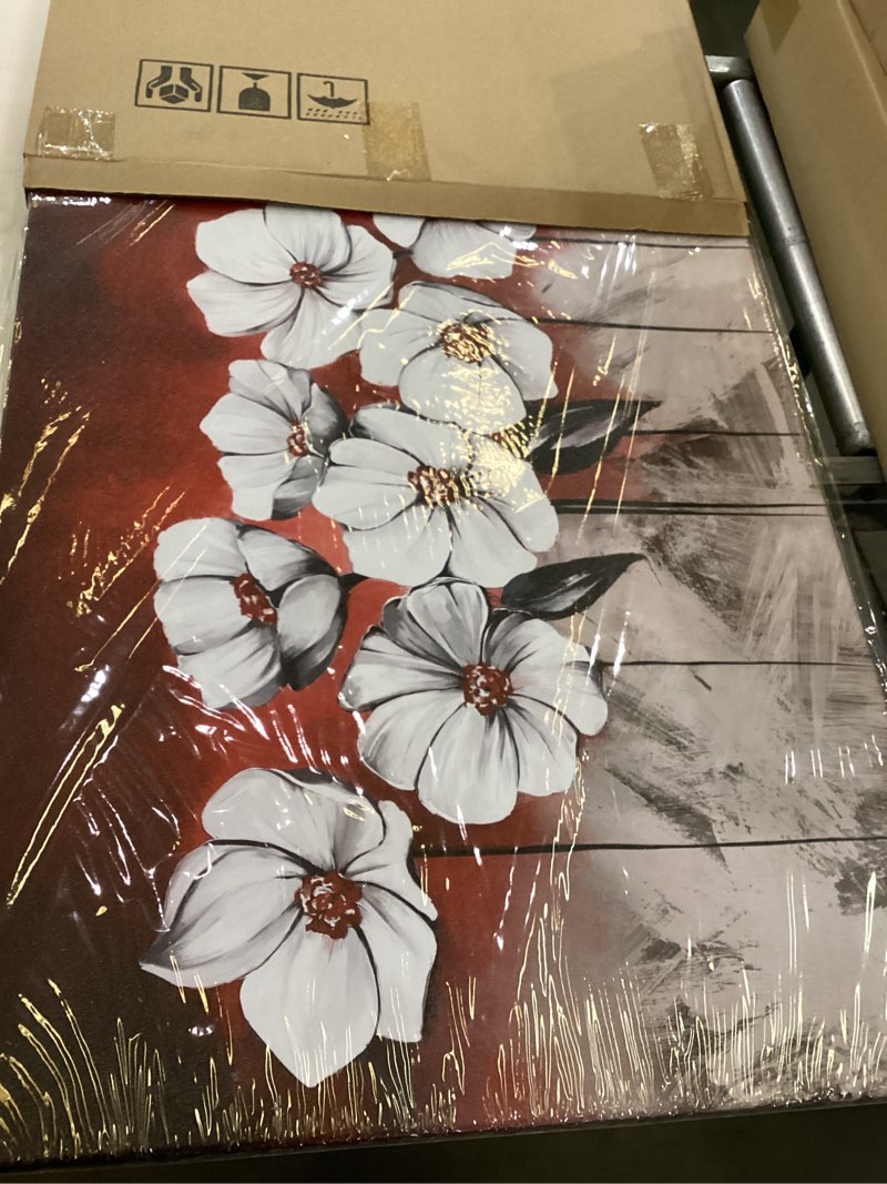 flower canvas painting