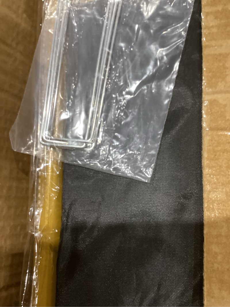 Condition photo showing New/Like New for 6.6FTx6.6FT Wedding Balloon Arch Backdrop Stand, Gold Square Rectangular Metal Background Arch Frame for Garden Flower Arch, Birthday, Baby Shower Parties Decoration Gold 6.6FT