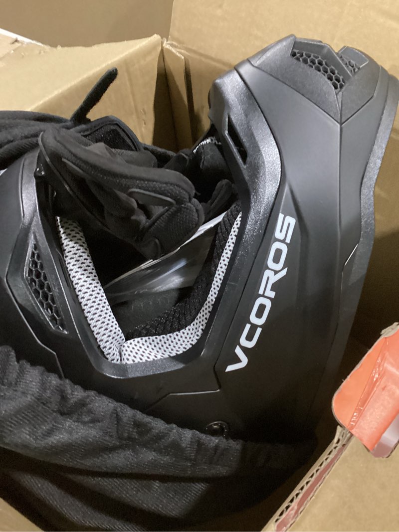 Condition photo showing New/Like New for VCOROS Youth Kids Dirt Bike Helmets Motocross Street Offroad BMX MX ATV Dirtbike Motorcycle Helmet VS-905 with Goggles Gloves DOT Approved Matte Black Medium