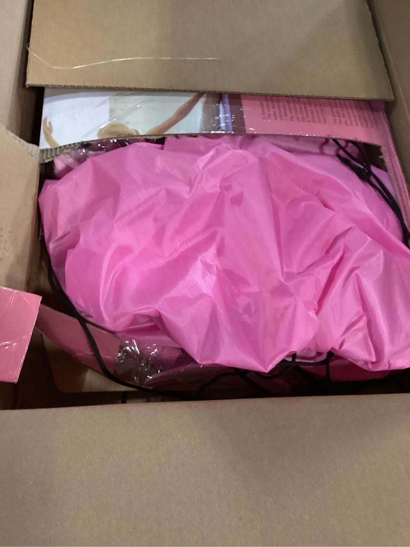 Condition photo showing As Is for Zyvora Pilates Equipment Set for Home Workouts –15in1 Home Pilates Kit with Ring and Ball Set, Resistance Bands, Pilates Yoga Accessories, Core Sliders & Ankle Weights, Pilates Essentials Kit pink