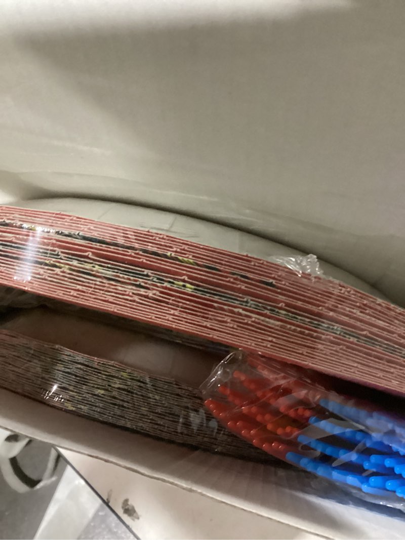 Condition photo showing New/Like New for Grencian 96Pcs Cartoon Spider Birthday Party Decorations Red Blue Spider 5th Birthday Party Plates Disposable Super Theme Paper Tableware Set for Spider Kids 5 Year Old Supplies, Serves 24 Spider 5th Birth Kit