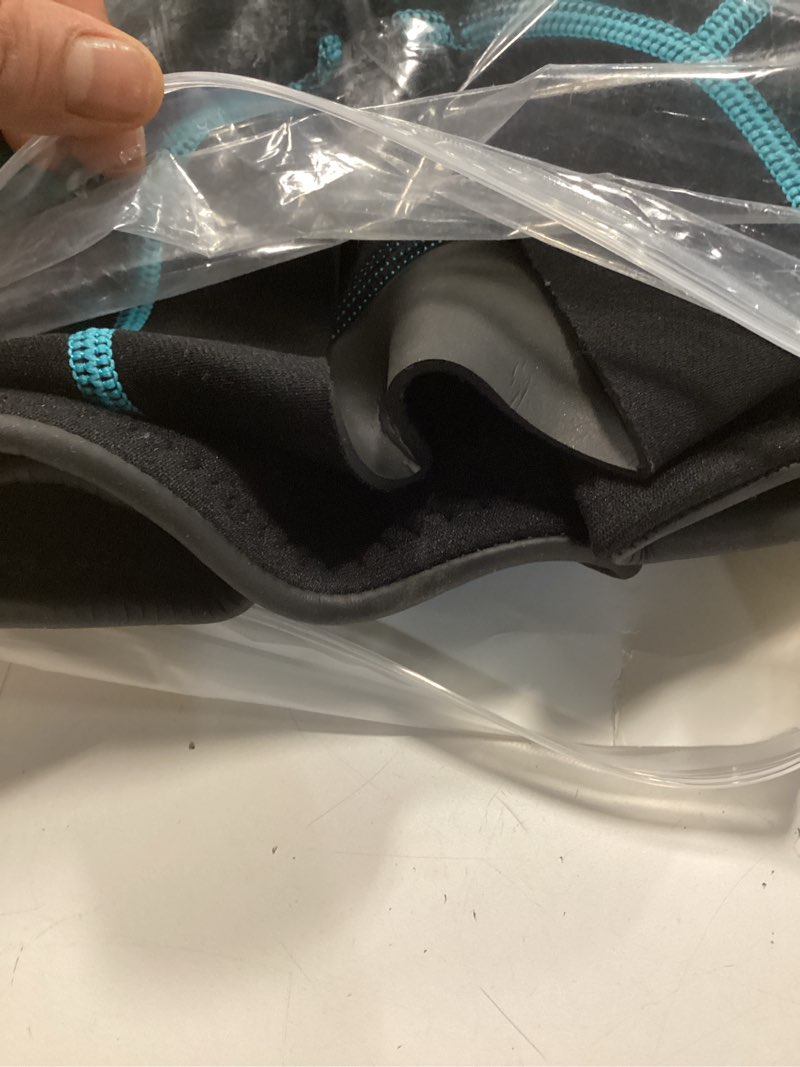 Condition photo showing Good Condition for goldfin wetsuit top women, 2mm wetsuits jacket long sleeve neoprene tops for water aerobics diving surfing swimming blue/line medium