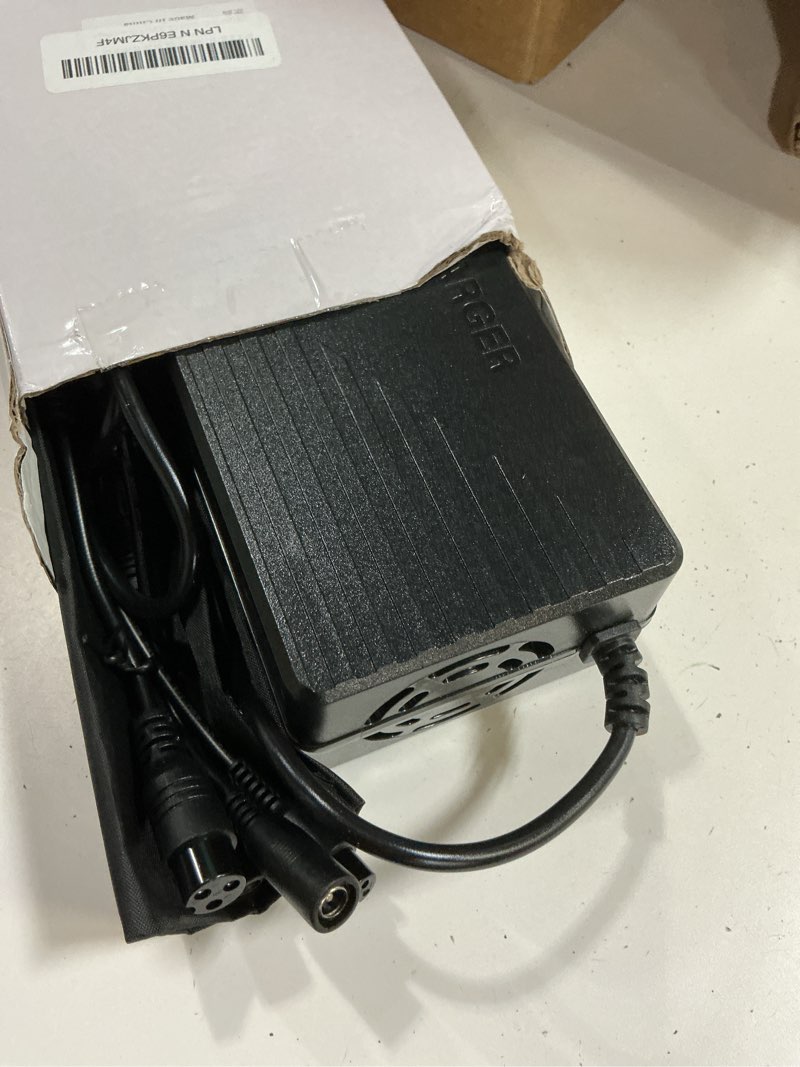 Condition photo showing Good Condition for 58.8v 5a charger with 6-in-1 plug for 52v lithium battery such as car truck lawn mower boat marine batteries (58.8v5a-(6-in-1 plug))