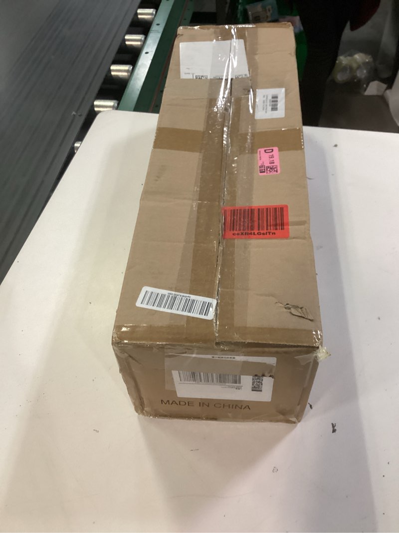 Condition photo showing New/Like New for 2pcs 24 inch window deck with coco liner, 24" window boxes horse trough with coconut coir liner, metal hanging flower planter window basket deck railing planter boxes for outdoor indoor lawn 2pcs 24inch