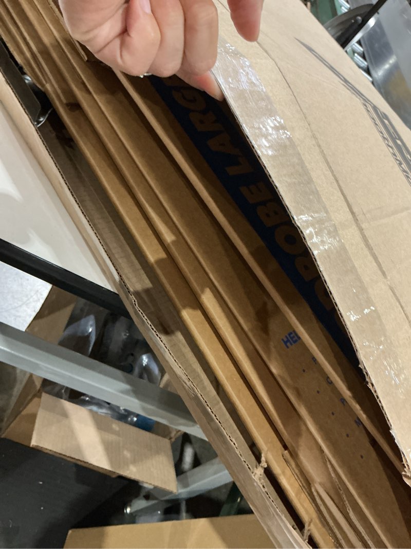 Condition photo showing Good Condition for bankers box tall wardrobe box 3 pack, tape-free design, 24" x 24"x 40"(7710501)